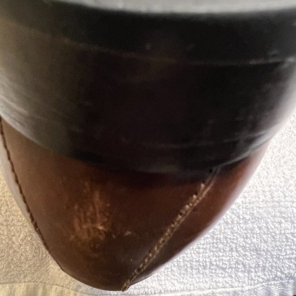 To Boot Elegant Monkstrap Burnished Tan Size 10 Shoe - Picture 7 of 10